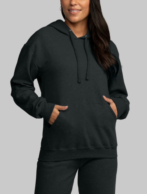 FRUIT OF THE LOOM EVERSOFT FLEECE PULLOVER HOODIE SWEATSHIRT